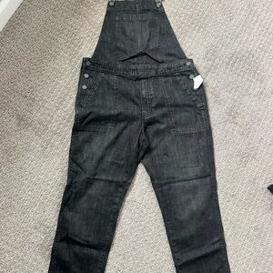 GAP Charcoal Denim Overalls